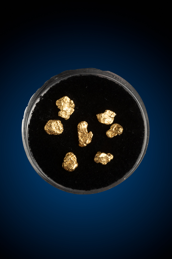 (image for) A Gram of Beautiful Gold from Cold Creek, Alaska - 1.01 grams